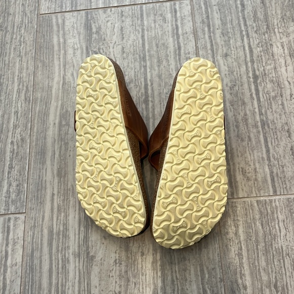 Birkenstock Gizeh Big Buckle Slide Sandal (Women) Cognac Size 11/42 NWT - Picture 5 of 9